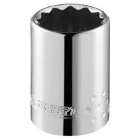 E117070 EXPERT 1/2" 12-точечные розетки - метрические