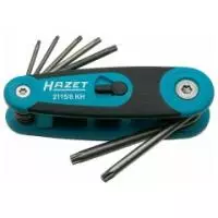 HAZET 2115/8KH, Набор Г-образных ключей TORX