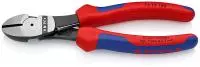 Кусачки боковые особой мощности черненые, 180 mm (KN-7412180SB, KN-7412180SB)