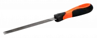 Напильник драчевый плоский, индивидуальная упаковка, c рукояткой ERGO™ 1-143-12-1-2