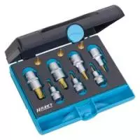 Hazet 1557/10, Набор головок с насадками TORX®