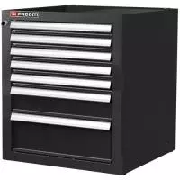 JLS LOW UNIT 7 DRAWERS BLACK Facom JLS2-MBS7TBS