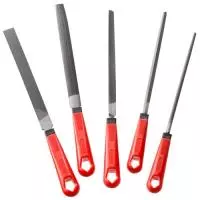 Набор из 5 напильников 200MM с рукояткам Facom LIM200EM.J5