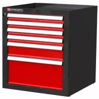 Металлическая тумба с 6 ящиками Facom JLS2-MBS6T