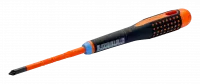 Изолированные отвертки ERGO™ под комбинированные винты со шлицем и Pozidriv с тонким стержнем. Под комбинированные винты Шлиц/Pozidriv BE-8710SL