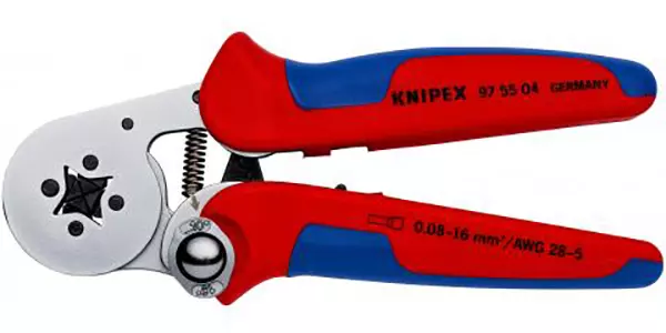 Пресс-клещи для опрессовки, квадратный обжим KNIPEX 97 55 04 KN-975504