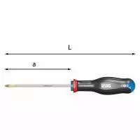 Отвертки для винтов POZIDRIV® - SUPADRIV® D 324 PZ U03240456D