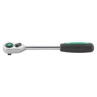 Трещотка удлиненная 1/4" с кнопкой, 80 зубцов, STAHLWILLE, 11111040, 415QRL N