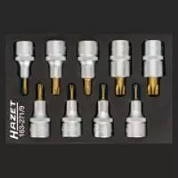 Hazet 163-271/9, Набор головок с насадками TORX®