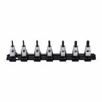 Набор из семи головок ключей с выступами для винтов с выемкой TORX® 233 3/8 NTX/S7 U02331551