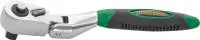 RD02 Рукоятка трещоточная с шарниром 1/4"DR, мини, 60 зубцов