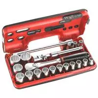 1/2' STD 12PT SOCKET SET 21PCS Facom SL.DBOX112PB