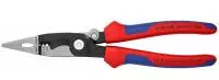 Клещи электромонтажные, 6-в-1, зачистка: 0.75 - 1.5 + 2.5 мм² Knipex KN-1392200SB