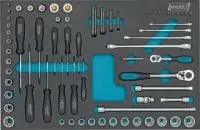 HAZET 163-53/75, Набор торцевых ключей, двойные накидные ключи TORX®, торцевые ключи и пр.