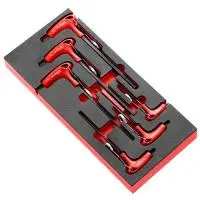 SLS FOAM MOD 6 HANDLE HEX KEYS 3-10MM Facom MODM.84TZJ6SLS