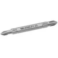 АТМЗ.П1-2С Лезвие отвертки короткое 1/4`` 1/4 PH1-2 67мм