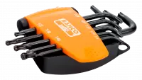 Набор оксидированных шестигранников с шаровым наконечником под винты TORX® BE-9675