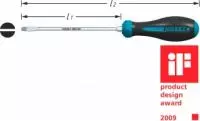 HAZET 802-100, Отвертка HEXAnamicR