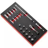 вспененный модуль с дюймовыми головками Facom MODM.RL1U