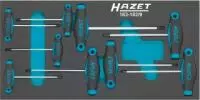 HAZET 163-182/9, Набор отверток Torx с Т-образной рукояткой в ложементе