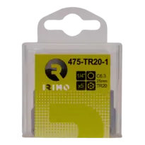 Бита Torx Tamper TR25 1/4", 25 мм, коробка по 5 шт.
