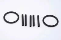 HAZET 4900-02/7, Spare parts set for spring compressor: 5 cylinder pins and 2 O-rings