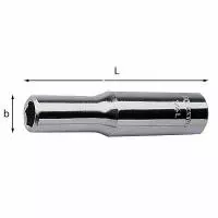 Головки ключей удлиненные с внутренним шестигранником 235 1/4 EL U02350539