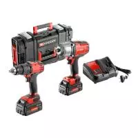 CL3.CHP18SP2 18V Twin Pack - 1/2 "Ударный гайковерт с высоким крутящим моментом + комплект дрели/шуруповерта 13 мм, 5,0 А·ч"
