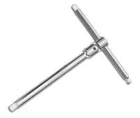 S43H210 Удлинитель Т-образный трехсторонний 1/4",3/8",1/2"DR, 250-200 мм