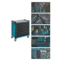 Hazet 179NXL-8/321, Инструментальная тележка 179 N XL-8 и 321 инструмент для профессионалов