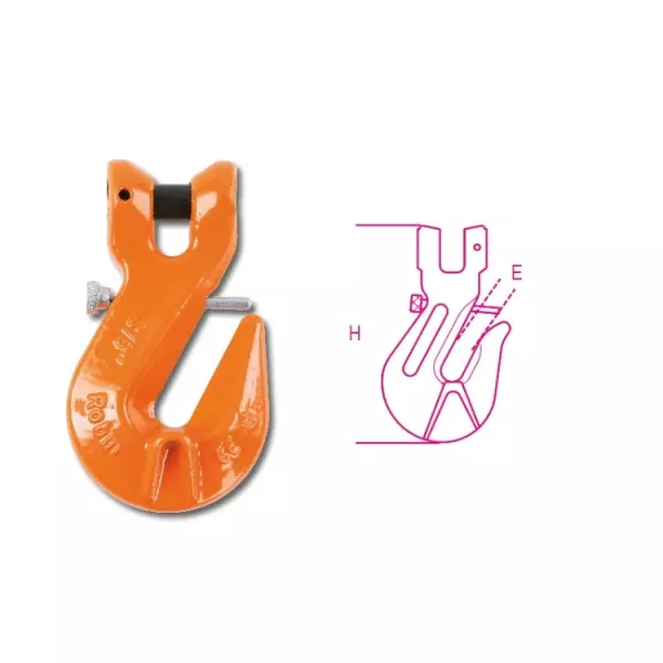 Крюки чокерные Clevis  из легированной стали