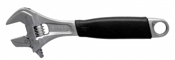 Разводной ключ ERGO™ с центральной гайкой, прорезиненная рукоятка 9071 PC