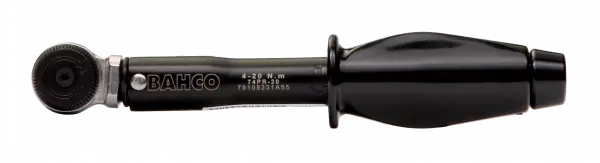Механический щелчковый динамометрический ключ с возможностью предустановки крутящего момента и фиксированной реверсивной головкой 74PR-20
