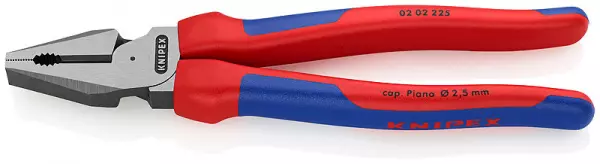 Плоскогубцы комбинированные особой мощности черненые, 225 mm (KN-0202225SB, KN-0202225SB) фото в интернет-магазине ИНСТРА