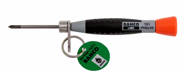 Отвёртки Phillips с точным захватом PH00-PH1 и кольцом из нержавеющей стали TAH701-0-50