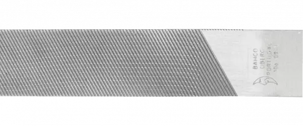 Напильник с насечкой "Oberg", промышленная упаковка, без ручки 1-106-12-1-0