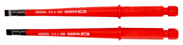 Изолированная отверточная вставка под винты со шлицем 8050SL-2P