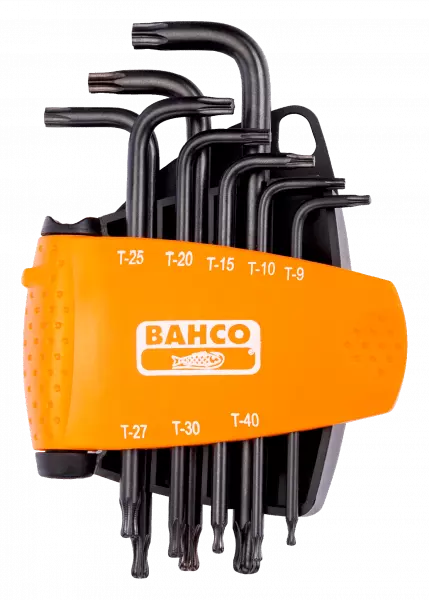 Набор оксидированных шестигранников с шаровым наконечником под винты TORX® BE-9675