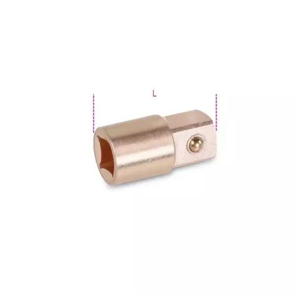 Адаптер, с внутреннего квадрата 3/8" на внешний квадрат 1/2", искробезопасный