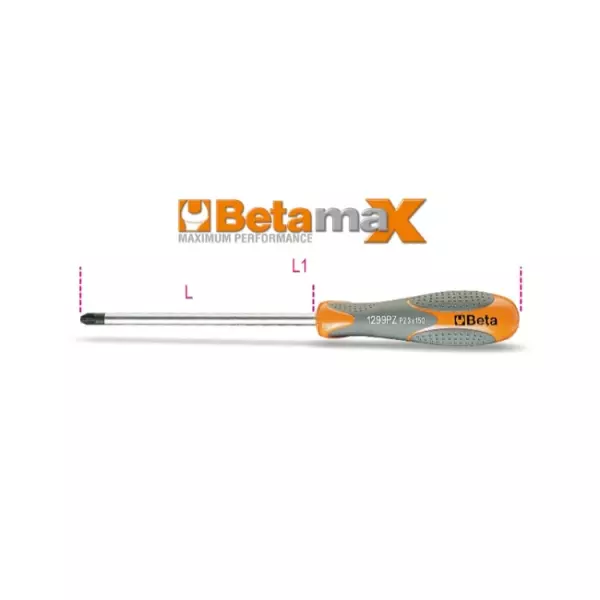 отвертка для винтов с крестовым шлицом Pozidriv®-Supadriv®
