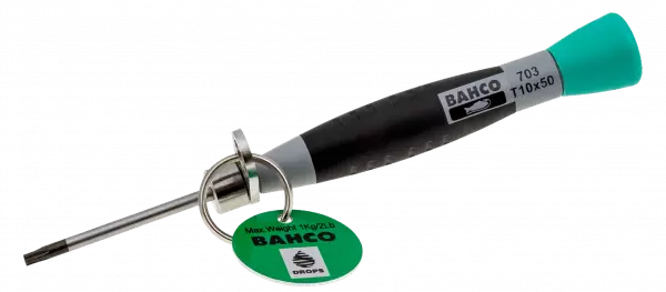 Отвёртки TORX® с точным захватом T4–T20 и кольцом из нержавеющей стали TAH703-15-75
