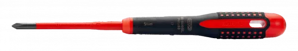 Изолированные отвертки ERGO™ под винты Phillips с тонким стержнем. Под винты Phillips BE-8610SL