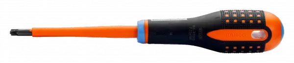 Отвертки комбинированные изолированные с рукояткой ERGO™ под винты со шлицем и Pozidriv. Под винты со шлицем и Pozidriv BE-8720S