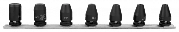 3/8 Набор торцевых головок под винты E TORX® , 7 штук K7401TORX-E-S7