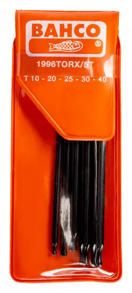 Набор оксидированных шестигранников с шаровым наконечником под винты TORX® 1996TORX/5T