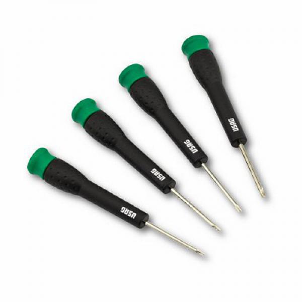 Набор из 4 прецизионных отверток для винтов TORX® 341 SH4TX U03410017