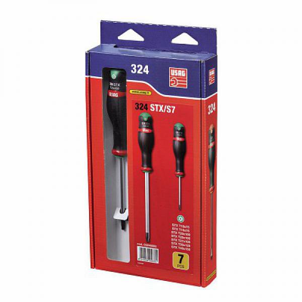 Набор из 7 отверток для антивандальных винтов TORX® 324 STX/S7 U03240662