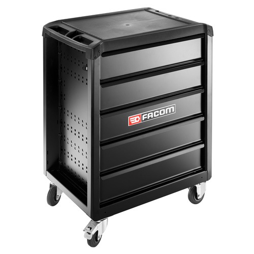 SERV.5GM3 EXPERT Тумба на колесах 5 ящиков черный фото в интернет-магазине ИНСТРА