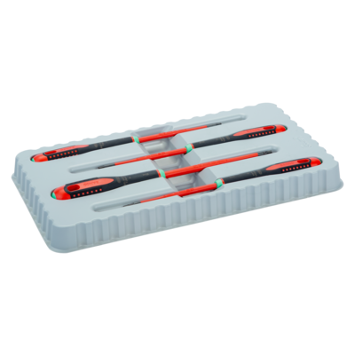 Набор изолированных отверток ERGO™ с тонким стержнем , 4 штуки. Под винты TORX® BE-9880SL
