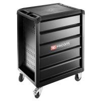 SERV.5GM3 EXPERT Тумба на колесах 5 ящиков черный
